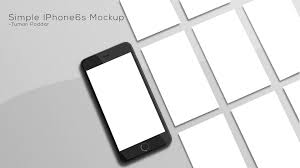 A Simple And Easy To Use Iphone6s Psd Mockup With 4 Iphone Colour Options And Multiple Screen Options Iphone Colors Mockup Free Psd Free Mockup