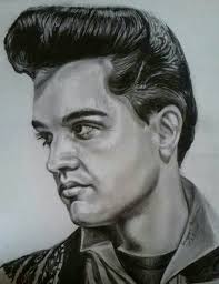 Elvis Presley /pencil drawing