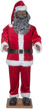 Clothtique collectible santa figurines by possible dreams. 20 Black Santa Claus Outdoor Decorations Magzhouse