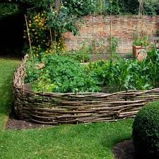Wattle Fence Garten Pflanzen Garten Bepflanzung