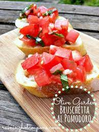 Copycat Olive Garden Bruschetta Al Pomodoro Recipe Recipe Recipes Bruschetta Cooking Recipes