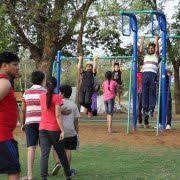 For a gym business, you can have a loan. 7 Open Air Gym Sponsored Maintained By Au Financiers India Ltd Ideas Open Air Central Park Finance Bank