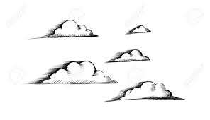 Sketch Of Clouds Illustration On White For Your Design Stock Photo Picture And Royalty Free Image Image 16976801 Clouds collection sketch cartoon vector. sketch of clouds illustration on white for your design