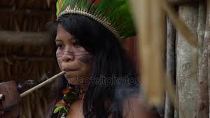 They continue tribal customs and traces of this tribe are present in. Indigenous Woman Smoking Pipes In A Tupi Guarani Tribe Brazil Video By C Gustavofrazao Stock Footage 158823410