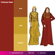 Warna pakaian yang dipakai setiap hari memberikan keterampilan yang menarik. Padanan Warna Raya 2019 Puan Mary