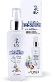 Moreover, it can aid in. Iha Herbal Hair Serum For Silky And Smooth Hair Enriched With Argan And Black Seed Oil