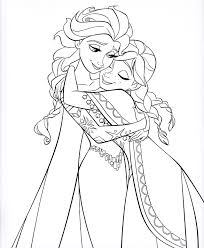 Free printable frozen coloring pages for kids best coloring. Coloring Pages For Kids Frozen Elsa Anna Frozen Disney Princess Coloring Pages