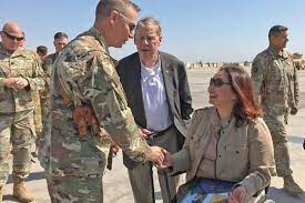 Major tammy duckworth (former pilot, army national guard ): Duckworth Visits Iraq For First Time Since Helicopter She Piloted Was Shot Down Chicago Sun Times