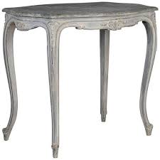 Antique French Painted And Carved Blue Side Table C 1920 Etsy Blue Side Table Side Table Antique Table