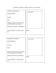 Design your own set of trading cards with the help of these trading card templates and examples. 33 Free Trading Card Templates Baseball Football Etc á… Templatelab