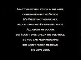 Eminem No Love Ft Lil Wayne Lyrics Youtube