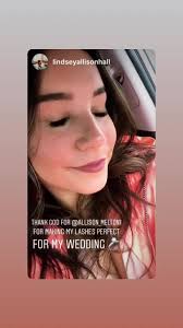 Started bright and early this morning to give this beautiful girl a  beautiful set of eyelashes ✨