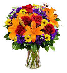 End of winter happenings at mr. Jeweled Symphony Bouquet Avas Flowers