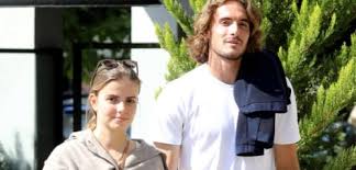 Stefanos tsitsipas and his tsitsimask. Who Is Stefanos Tsitspas Current Girlfriend Wife Bio