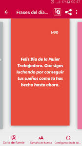 Pero no solo para el día 8 de marzo, las frases para el día de la m. Frases Para El Dia De La Mujer For Android Apk Download