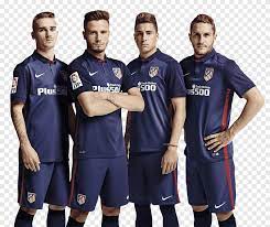 Parque de atracciones de madrid las rozas de madrid colegio de abogados de madrid humanes de madrid club de campo villa de madrid imgbin is the largest database of transparent high definition png images. Atletico Madrid La Liga Kit Jersey Club Atletico De Madrid Nike Tshirt Team Png Pngegg