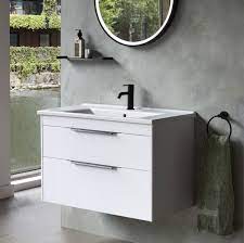 Shop online & get up to 40% off trendy bath vanities. Britton Shoreditch Wall Hung 2 Drawer Vanity Unit With Basin Uk Bathrooms