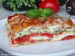 Lasagnes Vegetariennes Aux Courgettes Tomates Et Mozzarella La Cuisine D Adeline Recette Lasagne Vegetarienne Lasagnes Recette Mozarella