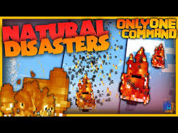 A quick tutorial showing in minecraft how to make an earthquake and also i will show you how to survive it just in case you wanna make an earthquake in your. Natural Disaster With Only One Command Earthquake Firestorm And More Minecraft Map