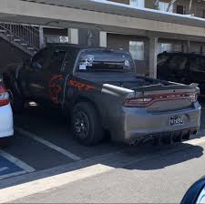 Maybe you would like to learn more about one of these? What The Truck Meet A Dodge Dakota Charger Inbred Pickup Carscoops