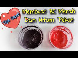 Untuk moms yang ingin membuat pewarna alami makanan, moms bisa memanfaatkan bahan makanan yang berwarna pekat. Cara Membuat Butter Cream Hitam Dan Merah Pekat Mudah Cepat Youtube