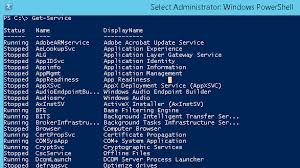 When i run it, the sn (serial number) section doesn't get any information from the computer, however, when i run the. Get Service Checking The Status Of Windows Services With Powershell Theitbros