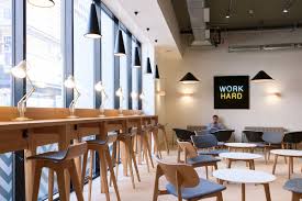 The Office Group S Art Filled West End Offices Office Snapshots Office Break Room Cool Office Space Office Interior Design