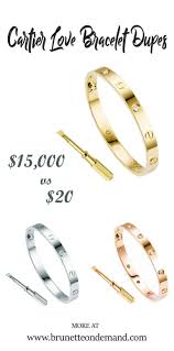 Brondema Love Bracelets Cartier Love Bracelet Cartier Love Ring