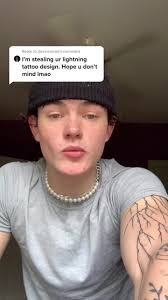 Lightning Tattoo Collarbone for Kings