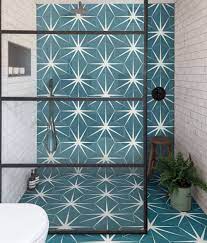 The Much Loved Lily Pad Tile Is Now Available In A Cheaper Porcelain Finish Instagram Fame Has Made I Bathroom Interior Design Tile Bathroom Bathroom Interior