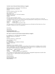 Oke, aku pikir cukup sekian untuk saat ini. Contoh Surat Formal Dalam Bahasa Inggris