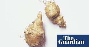This yummy jerusalem artichoke salad can be served alone, on a leaf of lettuce, or with crackers. Seasonal Food Jerusalem Artichoke Food The Guardian