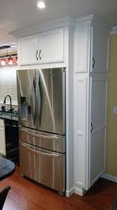 This Gorgeous French Door Refrigerator Is A Dream And It Looks Spectacular In A Custom Built Cabinet Home In 2020 Pantry Design Kitchen Pantry Design Kitchen Design