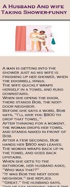 A Husband And Wife Taking Shower Funny Wife Jokes Husband Humor Wife Humor