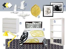 Fill your bedroom with nature's sunniest shade — yellow — to create a retreat you'll love waking up in each morning. Mood Board Making A Gray White And Yellow Bedroom Young House Love