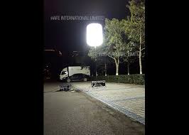 Hmi Led Tripod Construction Work Lights 2400w Big Area Construction Site Stand Lamp Lights