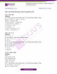 E 4 b y r f a k z 1 6. Rd Sharma Solutions For Class 11 Maths Updated 2021 22 Chapter 15 Linear Inequations Download Free Pdf