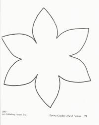 Pin Von Luisa Auf Empreintes Blumen Vorlage Vorlagen Blumen Basteln Blumen Schablone