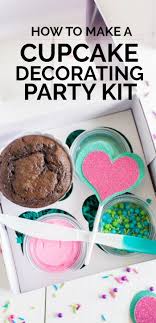 Über 80% neue produkte zum festpreis. How To Make A Cupcake Decorating Party Kit Cupcake Decorating Party Cupcakes Decoration Cookie Decorating Party