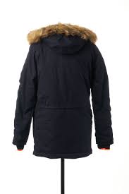 Vêtement de qualité à prix réduit. Superdry Parkas Homme De Couleur Bleu En Soldes Pas Cher 1453835 Bleu00 Modz