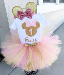 We created a pink and gold minnie mouse celebration for little aliana's first birthday party. Pink And Gold Minnie Mouse Outfit Online