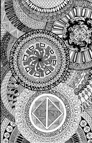 Dark Vs Light Mandala Ying Yang Art Cool Art Drawings Trippy Designs
