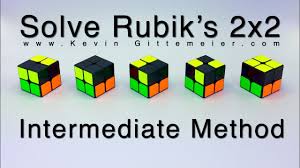 Swap yellow edges in the top layer. How To Solve 2x2 Rubik S Cube So Easy A 3 Year Old Can Do It Easy Beginner Step By Step Tutorial Kevin Gittemeier