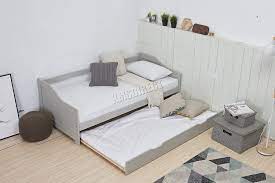 Yaheetech letto singolo in ferro battuto con doghe struttura letto in metallo 96 x 196 cm stile rustico moderno nero portata 136 kg. Kms California Westwood Singolo Giorno 0 9 M Grigio Con Letto Estraibile Per Ospiti In Legno Massiccio Daybed Sottoletto Senza Materasso Nuovo Casa E Cucina Arredamento Nsb Group Com