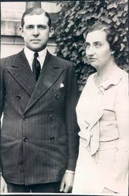 Infante Don Juan Of Spain With Fiancee Pss Maria De Las Mercedes Bourbon Due Sicilie And Orleans 1935 Spain History Spanish Royal Family Spain
