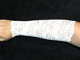 All Black Arm Sleeve Tattoo White Tattoo Cover White Lace Cuff Wrist Cuff Black Tattoo Etsy Lace Cuffs Cover Tattoo Lace Accessories