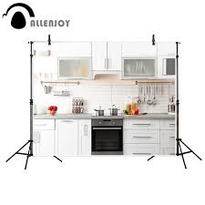 Fast & safe delivery · friendly customer service · affordable prices Allenjoy White Kitchen Photography Backdrops Indoor Decoration Cupboard Children Room Banner Background Photo Studio Props Photography Backdrops Photo Backdropsbackdrop White Aliexpress