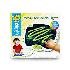 Crayola My First Mess Free Touch Lights Musical Doodle Board Stage 2 For Toddlers 24 Months Walmart Com Toddler Toys Crayola Mess Free