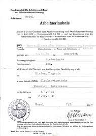 Etwaige änderungen oder ergänzungen der eintragungen bestätigen sie bitte mit unterschrift. Arbeitserlaubnis Wikipedia