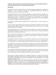 Reporte Practica No.1 Efecto de La Temperatura Sobre La Germinación